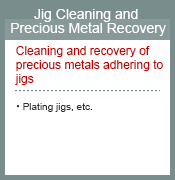 Jig Cleaning and Precious Metal Recovery